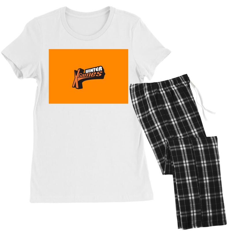 Winter Orange X Games Mask Women's Pajamas Set by SilviaMartinez | Artistshot