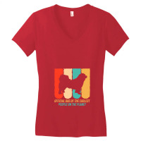 Tibetan Mastiff T  Shirt Official Dog Of The Coolest People Tibetan Ma Women's V-neck T-shirt | Artistshot