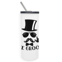 Mens The Groom Bachelor Party Groomsmen Gifts Gift Skinny Tumbler | Artistshot