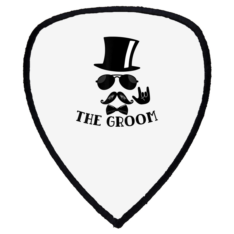 Mens The Groom Bachelor Party Groomsmen Gifts Gift Shield S Patch | Artistshot