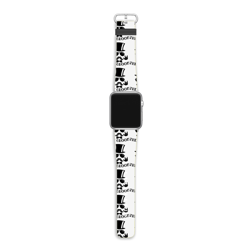 Mens The Groom Bachelor Party Groomsmen Gifts Gift Apple Watch Band | Artistshot