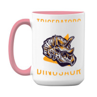 Cool Dinosaur Triceratops T  Shirt1549 15 Oz Coffee Mug | Artistshot