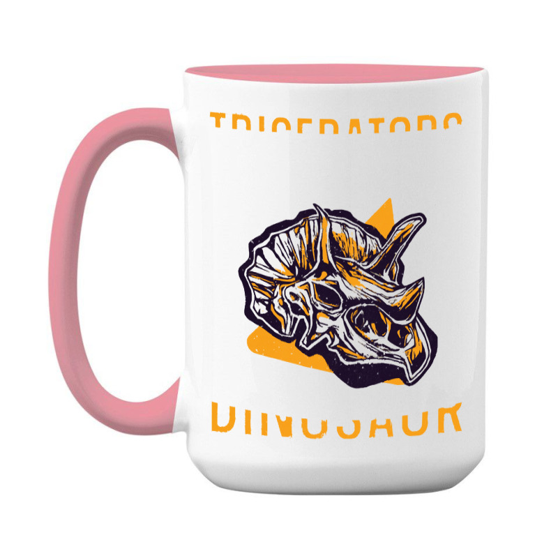 Cool Dinosaur Triceratops T  Shirt1549 15 Oz Coffee Mug | Artistshot