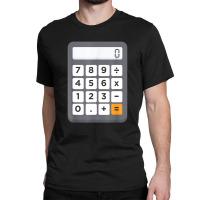 Funny Accountant Halloween Costume Outfit Math Calculator Classic T-shirt | Artistshot