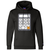 Funny Accountant Halloween Costume Outfit Math Calculator Champion Hoodie | Artistshot