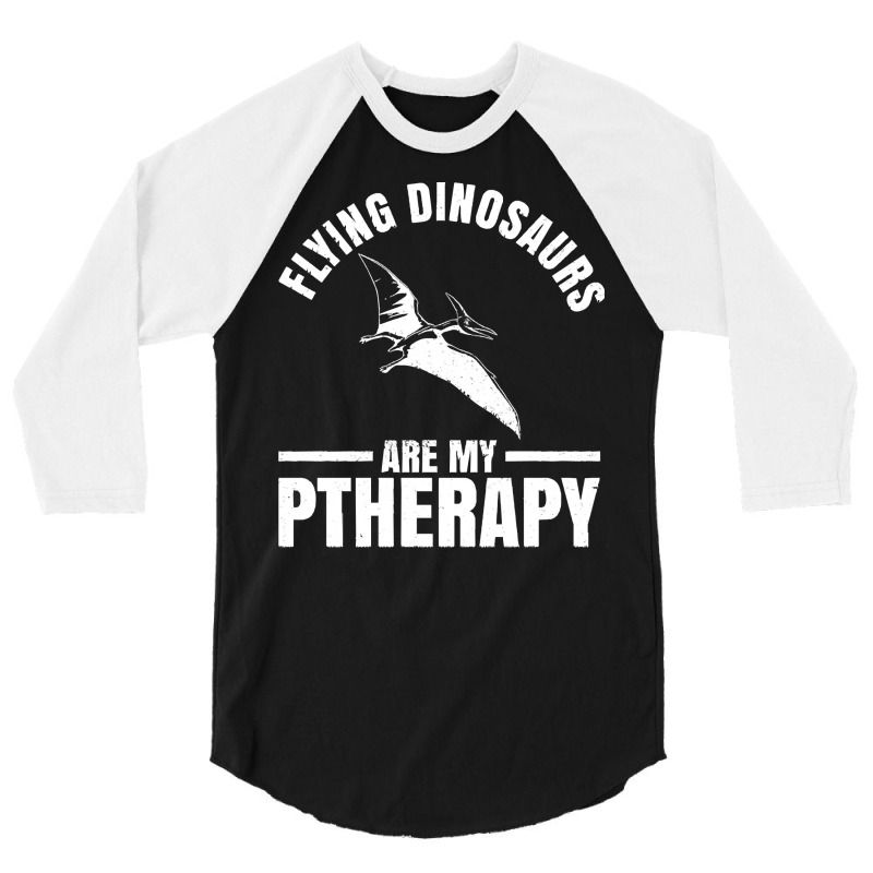 Cool Flying Dinosaur Pterodactyl T  Shirt1553 3/4 Sleeve Shirt | Artistshot