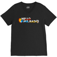 Hello Mr.radio Elo (wb) V-neck Tee | Artistshot