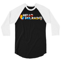 Hello Mr.radio Elo (wb) 3/4 Sleeve Shirt | Artistshot