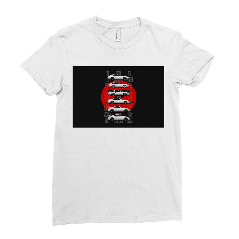 Z Generations (white) Bath Mat Ladies Fitted T-Shirt by SilviaMartinez | Artistshot