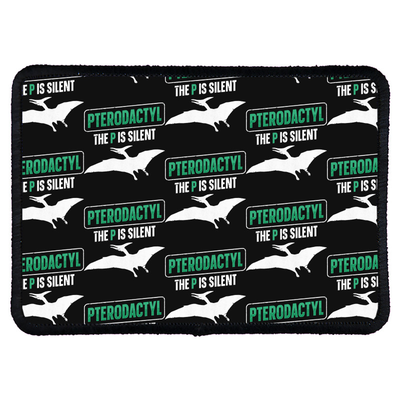 Cool Pterodactyl T  Shirt1558 Rectangle Patch | Artistshot