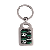 Cool Pterodactyl T  Shirt1558 Silver Rectangle Keychain | Artistshot