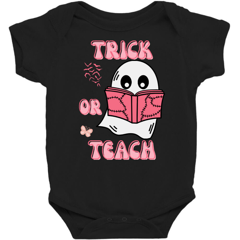 Trick Or Teach T  Shirtfunny Halloween, Trick Or Teach, Halloween Teac Baby Bodysuit by cm-arts | Artistshot