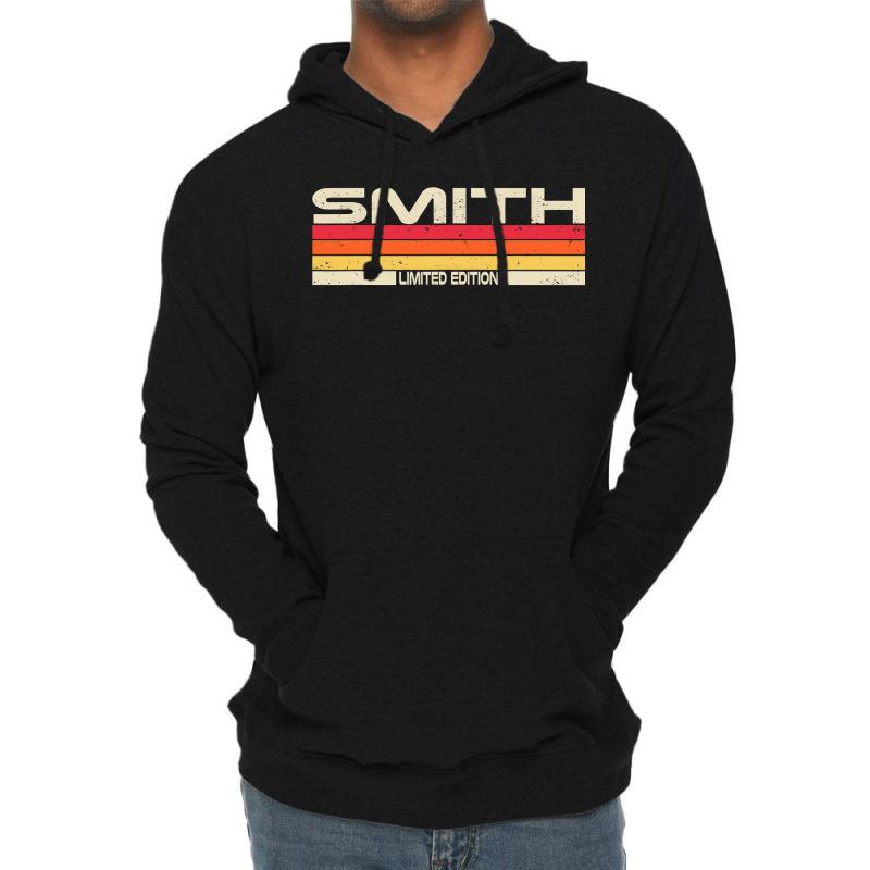 Smith Surname Birthday Family Reunion 80s 90s Sunset Lightweight Hoodie by nhan0105 | Artistshot