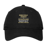 Biomaterials Engineer I Do Precision Guesswork. Funny Gift Adjustable Cap | Artistshot