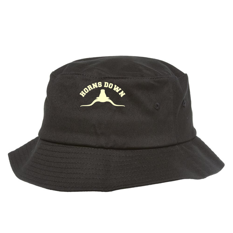 Horns Down Horns Down Texas Tuck Fexas Copy Bucket Hat by cm-arts | Artistshot