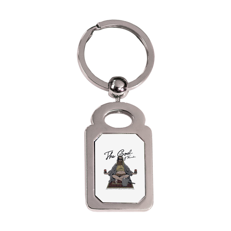 Super Soft Men's Silver Rectangle Keychain | Artistshot