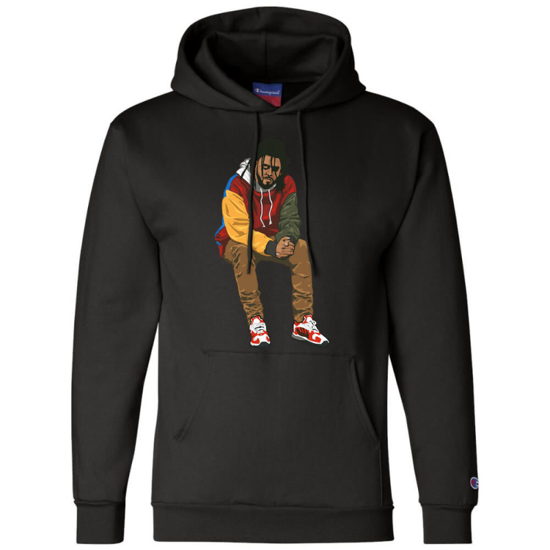 J.cole Pretty Little Fears Champion Hoodie by AnitaKovich | Artistshot