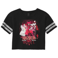 Hazbin Hotel, Graphic, Funny, Alastor, Hazbin, Hotel, Angel Dust, Radi Scorecard Crop Tee | Artistshot