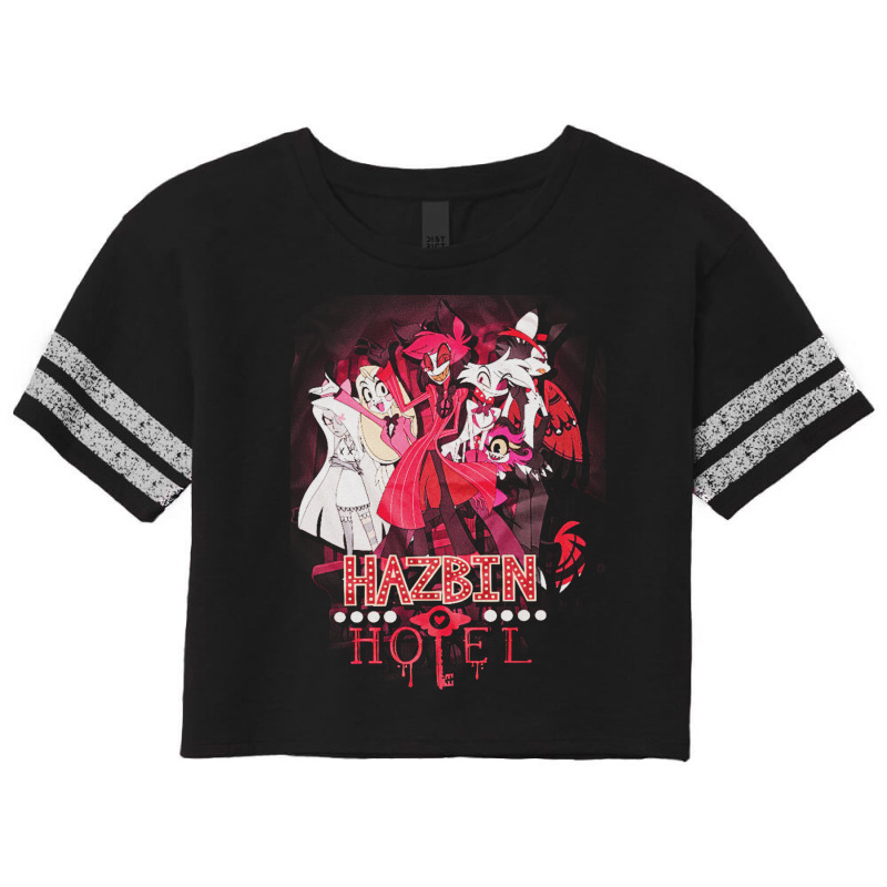 Hazbin Hotel, Graphic, Funny, Alastor, Hazbin, Hotel, Angel Dust, Radi Scorecard Crop Tee by SHRETE-Artist | Artistshot