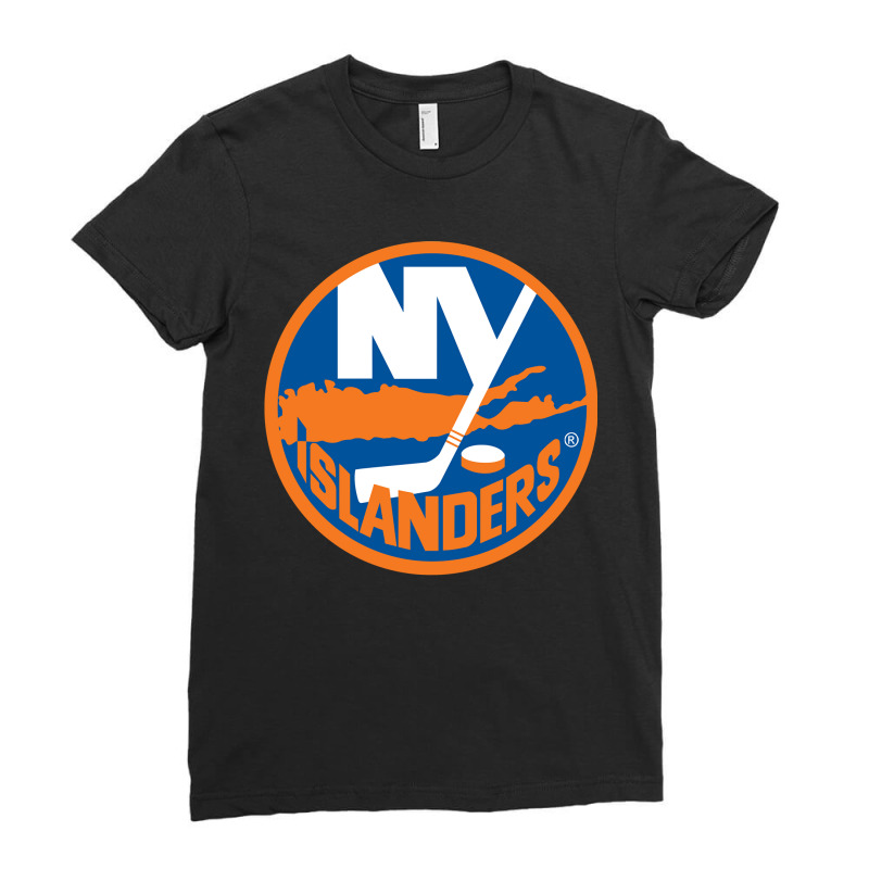 Islanders, New York Ladies Fitted T-Shirt by Jason Kirschbaum | Artistshot