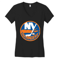 Islanders, New York Women's V-neck T-shirt | Artistshot