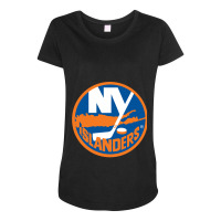 Islanders, New York Maternity Scoop Neck T-shirt | Artistshot