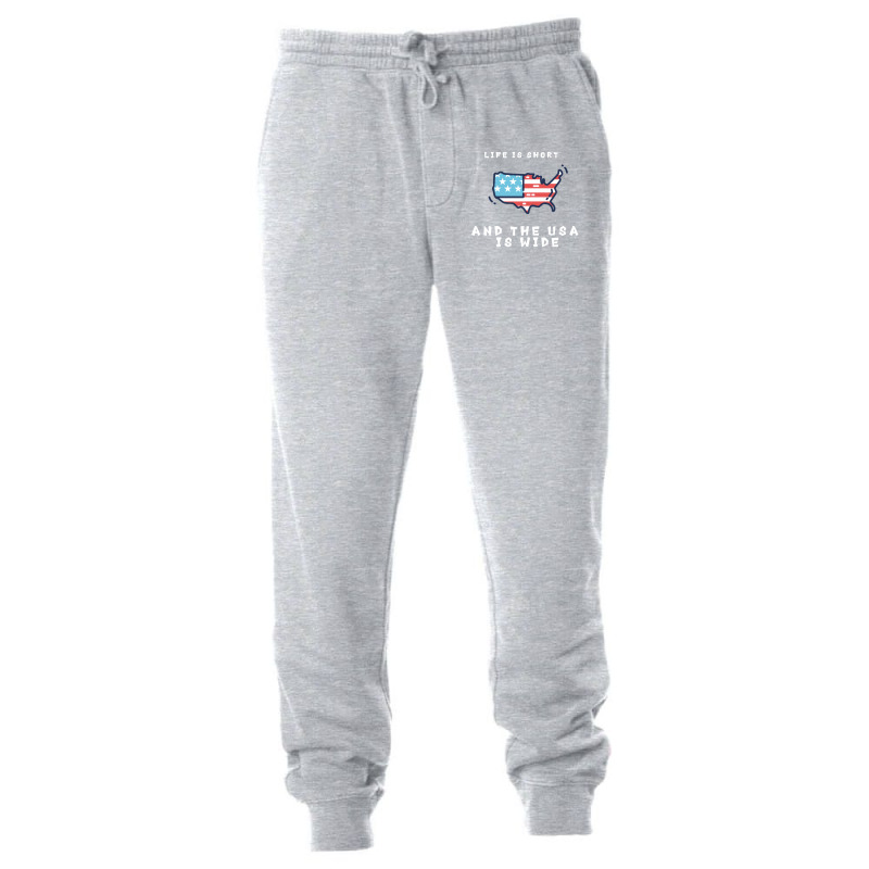 Life Is Short And The Usa Is Wide Unisex Jogger | Artistshot