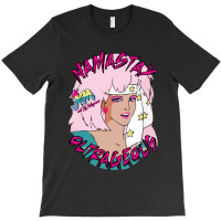 Jem And The Holograms Yoga Outrageous Namastay In Bed 80s Party Mask T-shirt | Artistshot