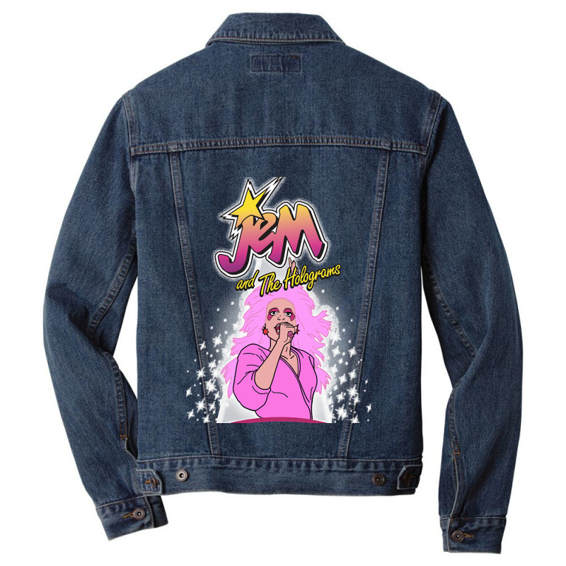 Jem And The Holograms Men Denim Jacket by AnitaKovich | Artistshot