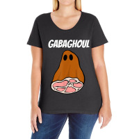 New Jersey Slang Halloween Dry Cured Meat Gabaghoul Gabagool Ladies Curvy T-shirt | Artistshot