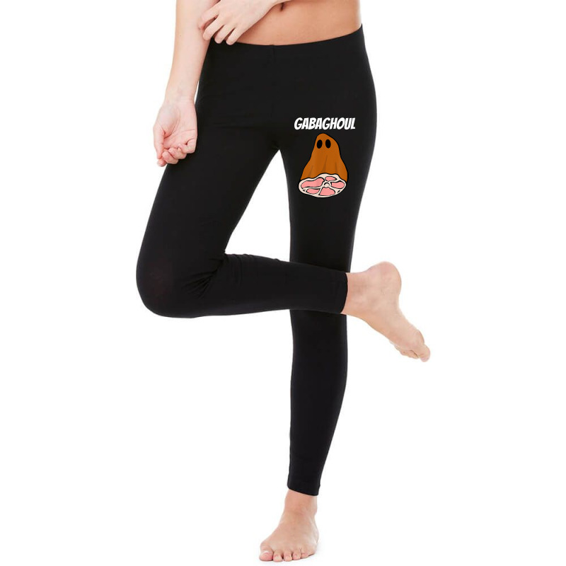 New Jersey Slang Halloween Dry Cured Meat Gabaghoul Gabagool Legging by BonnieTori | Artistshot