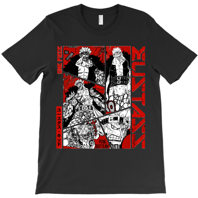 Eustass Kid Manga Panel T-shirt | Artistshot