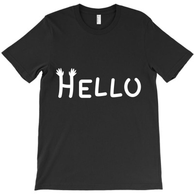 Hello T-shirt Designed By Mega Agustina