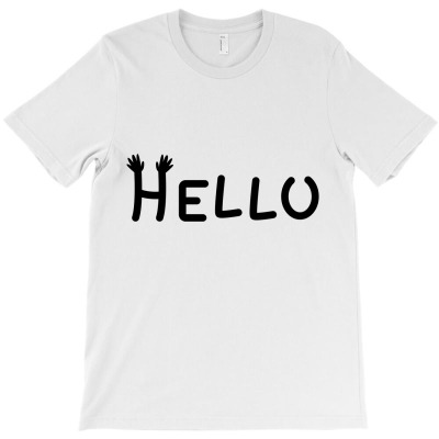 Hello T-shirt Designed By Mega Agustina