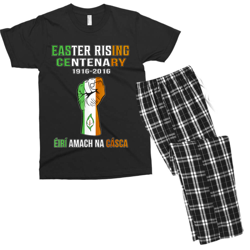 Easter Rising Centenary 1916 2016 Men's T-shirt Pajama Set | Artistshot