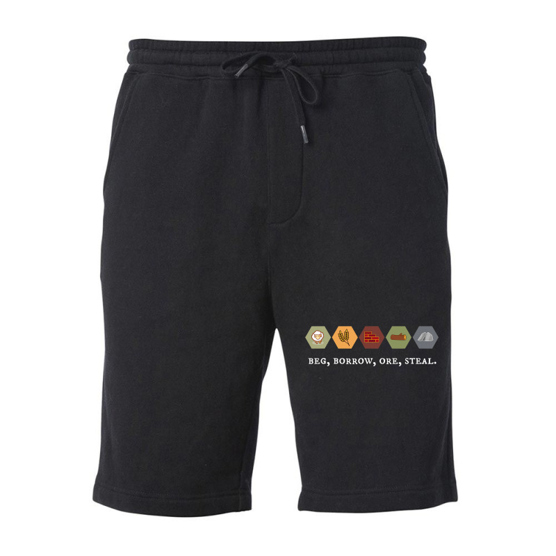 Beg Borrow Ore Steal Board Game Night Fleece Short | Artistshot