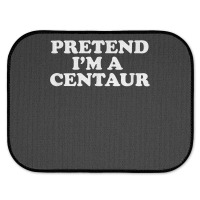 Pretend I_m A Centaur Last Minute Halloween Costume Rear Car Mat | Artistshot