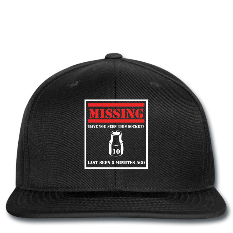 Missing 10mm Socket Funny Mechanic Printed hat by new121 | Artistshot