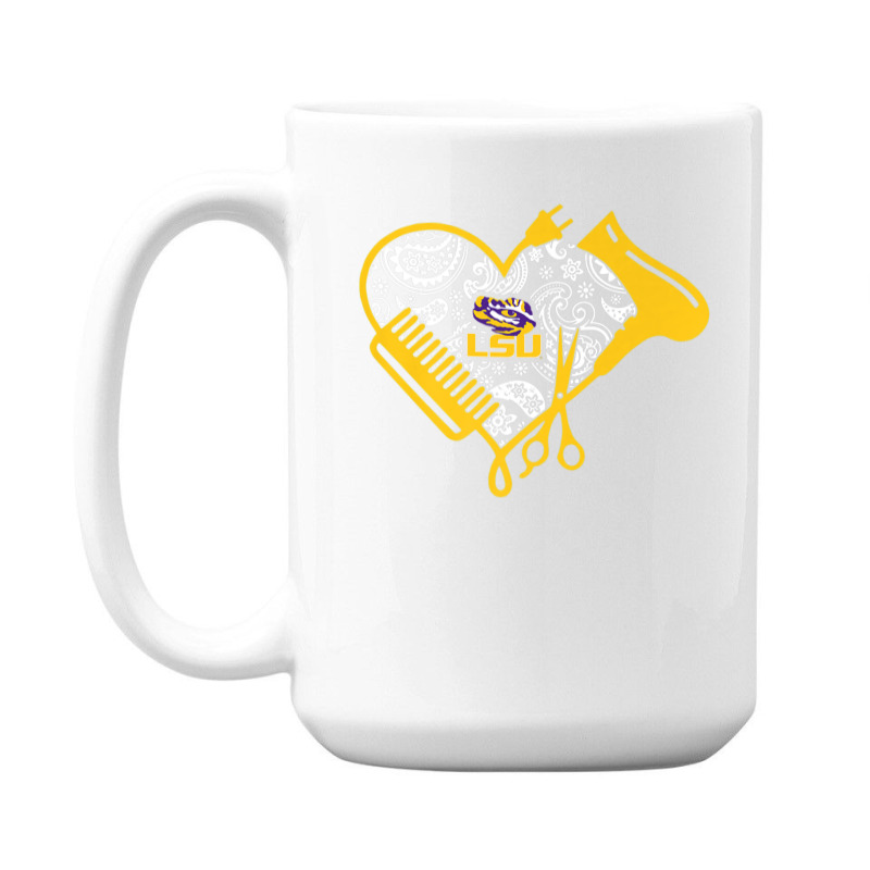 Lsu Tigers Hairstyle - Beautician Football Team 15 Oz Coffee Mug | Artistshot