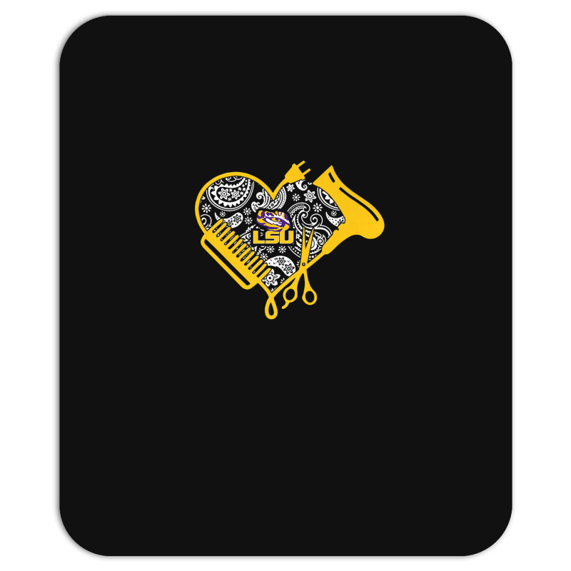 Lsu Tigers Hairstyle - Beautician Football Team Mousepad | Artistshot