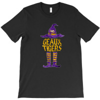 Lsu Tigers Halloween Witch Slogan - Apparel T-shirt | Artistshot