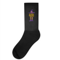 Lsu Tigers Halloween Witch Slogan - Apparel Socks | Artistshot