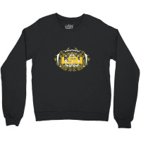 Lsu Tigers Lace Football - Apparel Crewneck Sweatshirt | Artistshot