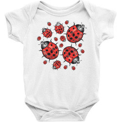 Ladybird, insect, animals Baby Bodysuit | Artistshot