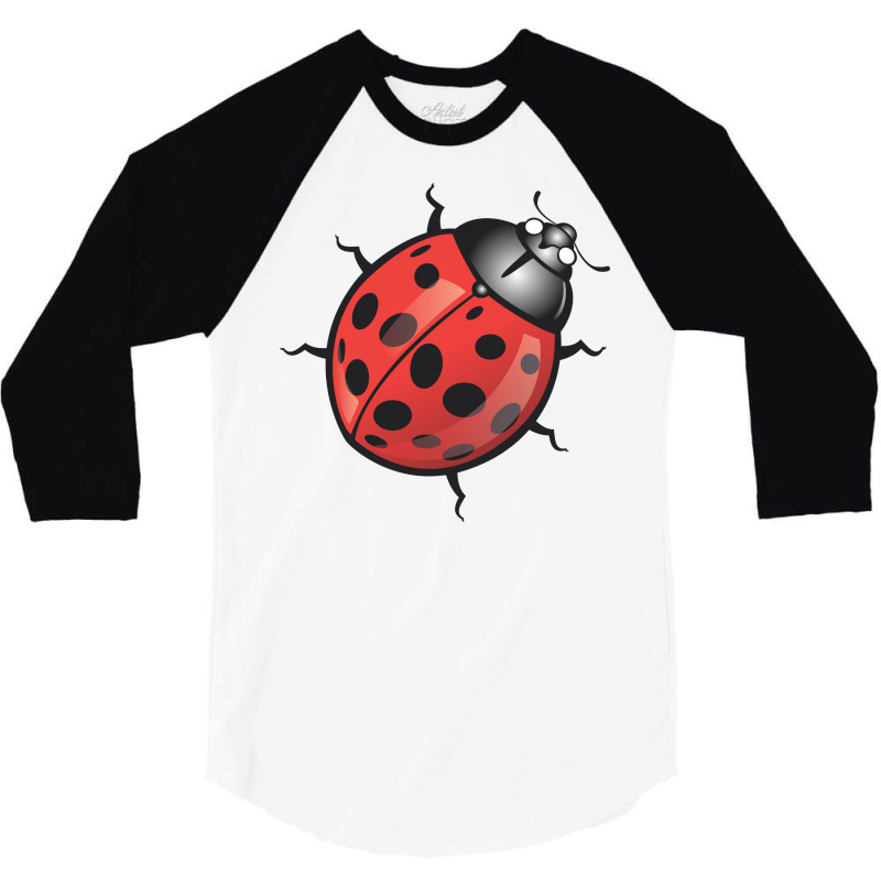 Ladybird, Insect, Animals 3/4 Sleeve Shirt | Artistshot