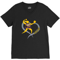 Lsu Tigers Lsu Girls Softball - Apparel V-neck Tee | Artistshot