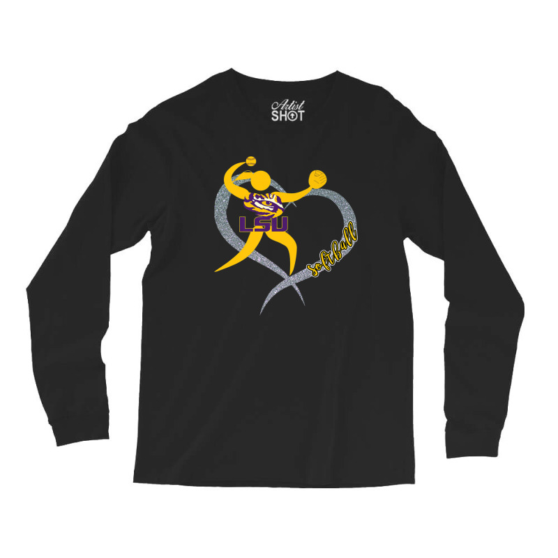 Lsu Tigers Lsu Girls Softball - Apparel Long Sleeve Shirts | Artistshot