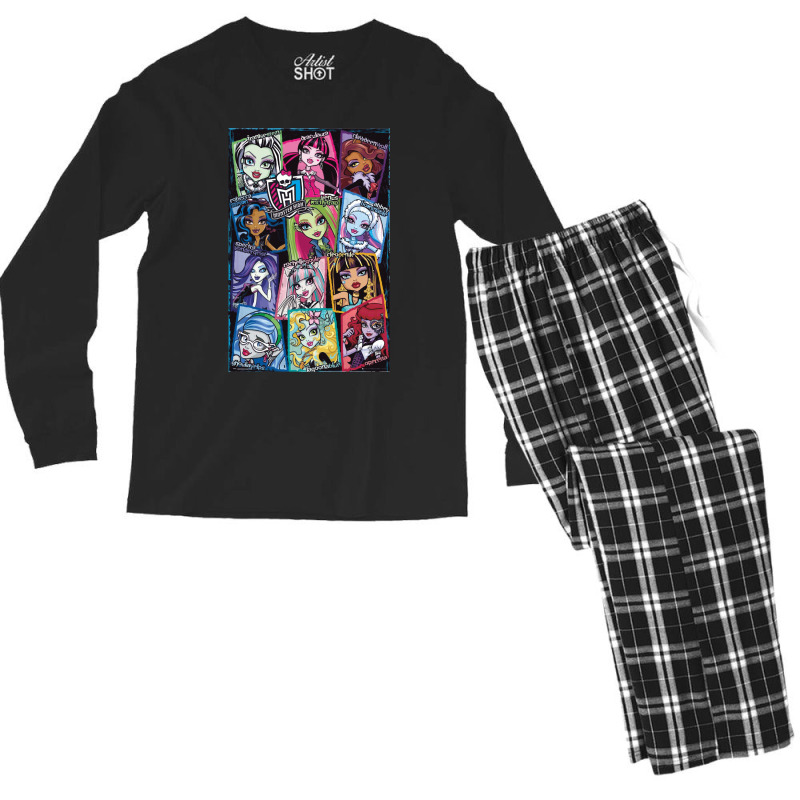 Monster High Character Classic Men's Long Sleeve Pajama Set by cm-arts | Artistshot