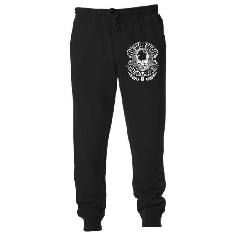 Latin Sayings Tempus Fugit Memento Mori Premium Unisex Jogger by STACYSCHUDEL | Artistshot