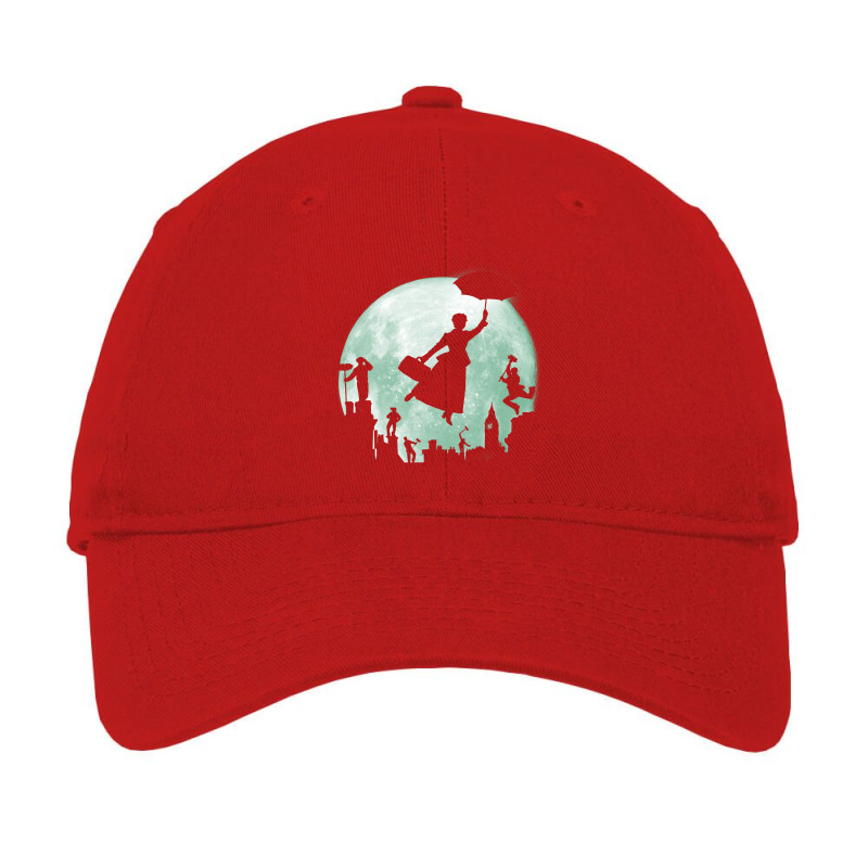 Full Moon Over London     Mary Poppins Adjustable Cap | Artistshot